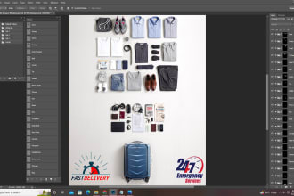 multi clipping path,layer mask images or image separate with adobe photoshop