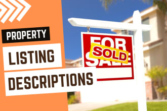 write creative real estate mls property descriptions