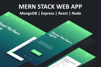 develop mern stack web application