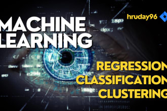 do machine learning projects regression classification