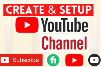 create and setup youtube channel perfectly