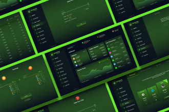 design dashboard UI, web app, crypto wallet, CRM, admin panel