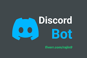 make custom discord bot using python