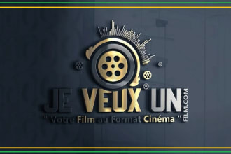 design photography, movie, and film production logo