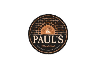 design pauls wood fired logo