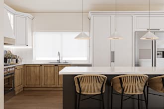interior design your kitchen cabinets, kitchen design, render, layout