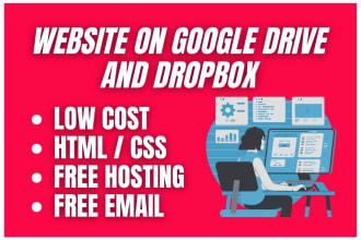 create beautiful websites on netlify and google drive