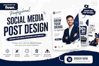 design 20 social media posts, social media posts design