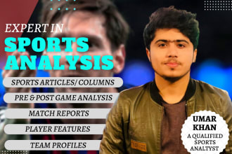 write professional sports articles for you