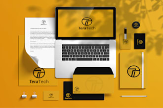 Top 5!  create full corporate branding with brand logo