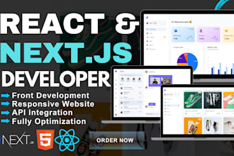 be your reactjs, nextjs web application frontend developer