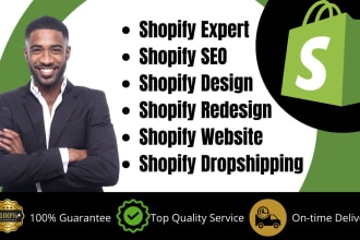 build shopify store shopify ecommerce website development dropshipping store