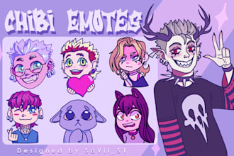 draw emotes for messengers, twitch