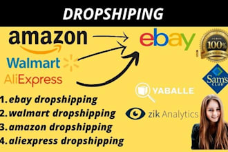 do aliexpress walmart amazon to ebay dropshipping