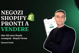 creare il tuo negozio shopify professionale in italia, pronto a vendere