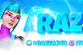 make cool banners for your gaming channel,social media