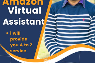 be your amazon virtual assistant, expert amazon fba virtual assistant