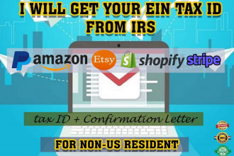 get your ein tax id number with confirmation letter