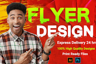 design business flyer event flyer postcard bifold, trifold poster, and brochure