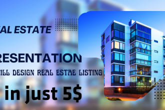 design unique real estate presentation or buyer and seller guide