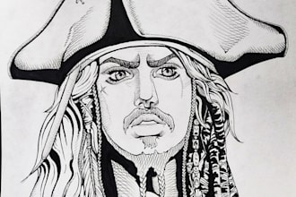 draw you in the jojo part 8 artstyle