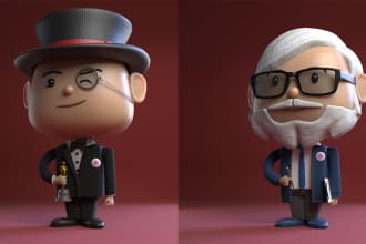 create unique 3d nft  characters, 3d nft collections