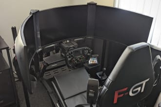 remotely set up your racing simulator