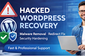 remove malware, fix hacked wordpress and recover website