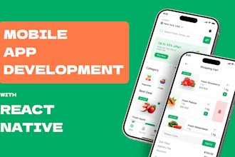 do mobile app development using react native