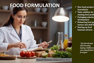 do food formula preparation, modification and value addition