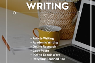 help you to your writing and research