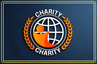 do modern non profit event or charity logo design