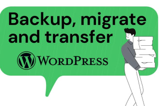 do wordpress backup, migrate, and transfer your wordpress website