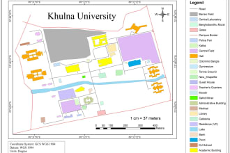 do your gis mapping digitizing , spatial analysis