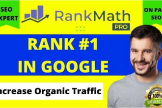 do SEO with rank math pro for organic traffic