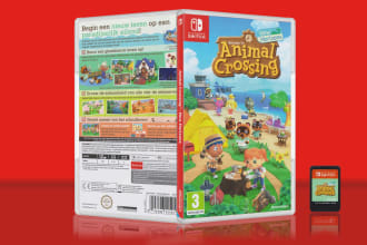 design a nintendo switch game cover