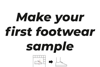 make a footwear sample