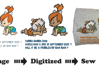 do quick embroidery file within few hour