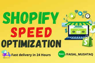 do shopify speed optimization and improve page speed