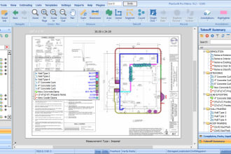 accurately estimate concrete takeoff projects using planswift and rsmeans online