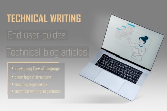 write guides and articles for end users