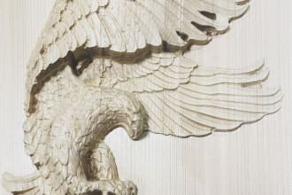 carve your project, logo or image and ship to you for free