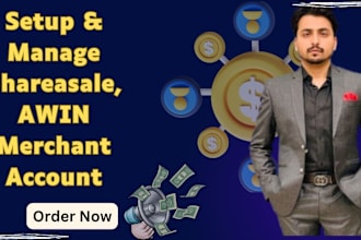 setup and manage shareasale, awin merchant account