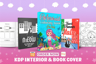 design journal planner tracker low content books kdp coloring book for kids