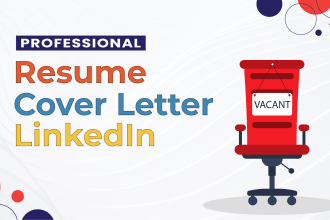 create a professional resume and cover letter, linkedin profile, CV editing