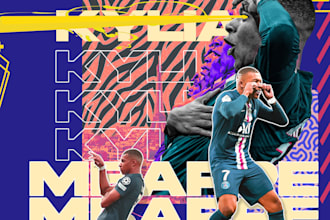 create sports posters, creative graphic designs, posters, banners