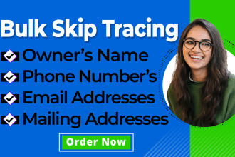 do bulk skip tracing or skip tracing for real estate accurate skip tracing