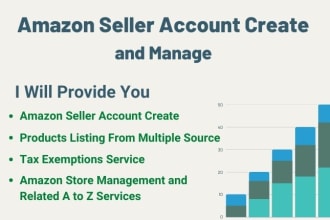 be your amazon dropshipping va and manage your store a to z