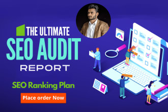 provide fully custom website SEO audit report with ranking plan for consultancy