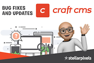 fix your craft cms website issues and help with updates